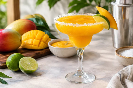 Fresh Mango Margarita With Purée