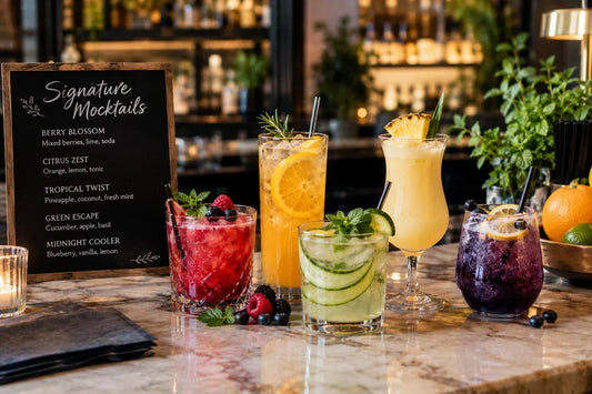 Premium mocktail menu ideas